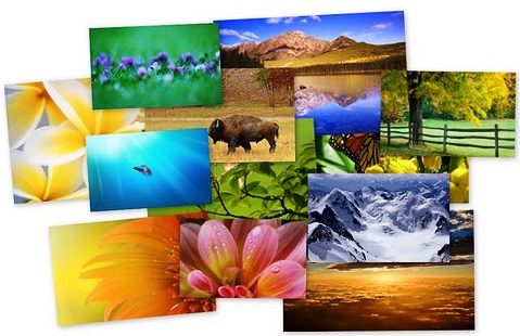 Windows Wallpaper on Windows7 Wallpaper