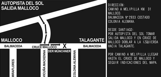 Mapa Oktoberfest Chile