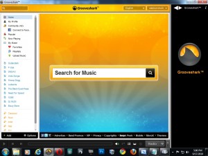 Groveshark aplicacion escritorio